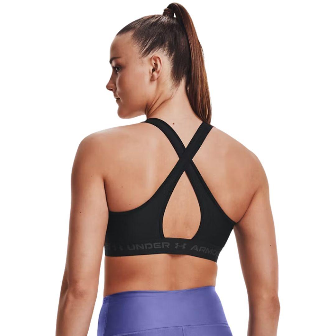 Under Armour Mid Crossback Sports Bra